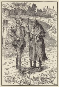 Kom, byt dine klæder med mine, gamle mand af Louis John Rhead