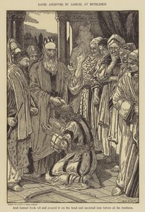 David salvet af Samuel i Betlehem af Louis John Rhead