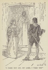 Jeg tør ikke sige, min Herre, jeg tager dig af Louis John Rhead