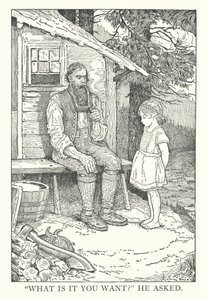 Illustration til Heidi af Johanna Spyri (litografi) af Louis John Rhead