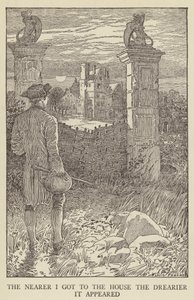 Illustration til Kidnapped af Robert Louis Stevenson af Louis John Rhead