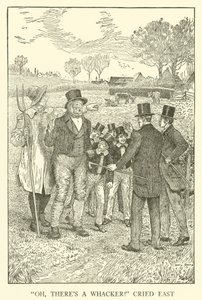 Illustration til Tom Browns skoledage (gravering) af Louis John Rhead