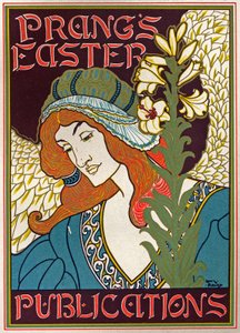 Prangs påskepublikationer af Louis John Rhead