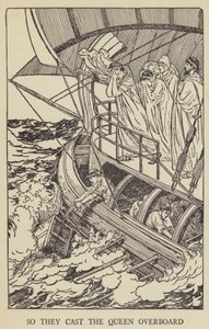 Så de kastede dronningen over bord af Louis John Rhead