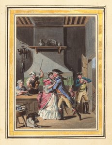 Manon Lescauts historie bind I, udgivet 1797. Skabere: Louis-Joseph Lefevre, Jacques Joseph Coiny. af Louis Joseph Lefevre, Jacques Joseph Coiny