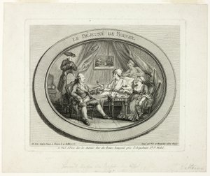 Frokost på Ferney af Louis Joseph Masquelier