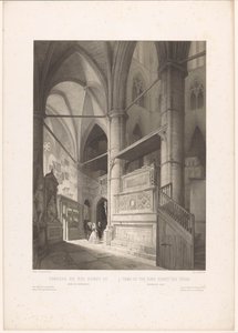 Kong Henry III af Englands grav i Westminster Abbey Tombeau du roi Henry III, abbaye de Westminster / Tomb of the King Henry the Third, Westminster Abbey (titel på objektet) England, Irland og Skotland (serietitel) England, Irland og Skotland