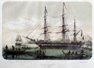 Astrolabe (nyt navn på “” -skallen ”) og Zelee, Boats of Jules Dumont d