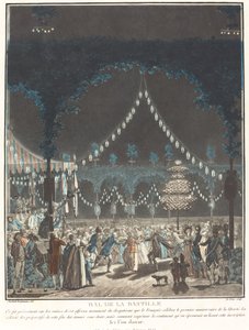 Bastille Bold af Louis Le Coeur and Jacques François Joseph Swebach Desfontaines