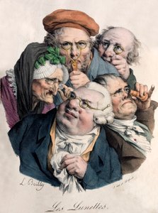 Briller (farve litho)