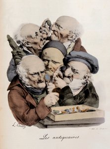 Antikvitetshandlere Gravering af Louis-Leopold Boilly (Louis Leopold Boilly af Louis Leopold Boilly