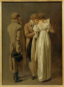 Entusiaster af tryk ... af Louis Leopold Boilly