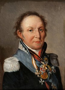 Portræt af feltmarskal grev Ludwig Adolf Peter af Sayn-Wittgenstein-Ludwigsburg 1769-1843 af Louis Leopold Boilly