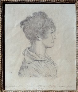 Profilportræt af Josephine de Beauharnais (1763-1814) Tegning af Louis Leopold Boilly (1761-1845) 1793 Søn. 0,17x0,21 m Malmaison, slotsmuseum af Louis Leopold Boilly