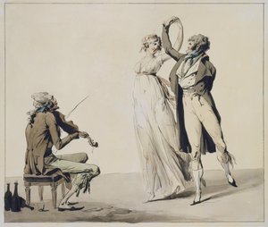 Dagens dårskab af Louis Leopold Boilly