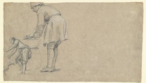 Figurstudier (omvendt) af Louis Licherie de Beurie