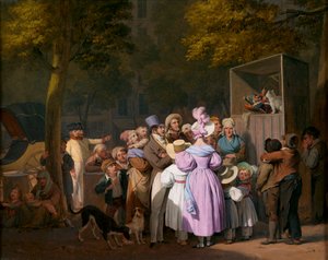 Louis-Léopold Boilly - Den stakkels kat af Louis Leopold Boilly