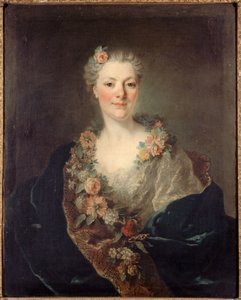 Portræt af Madame Doyen, ca. 1750 (olie på lærred)