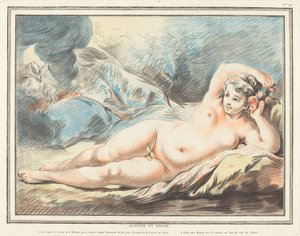 Jupiter og Danaë, 1774. af Louis Marin Bonnet