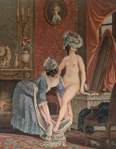 La Toilette, Badning, c1765-1790, 1913