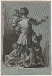 Faderlig selvtilfredshed af Louis Marin Bonnet