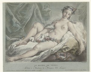 Venus vågner Le reveil de Venus (titel på objekt)