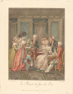 Nytårsgaver af Louis Marin Bonnet after Jean Baptiste Hüet, I