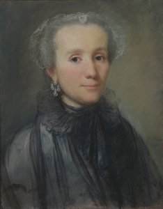 Portræt af en kvinde fra polsk adel, 1776
