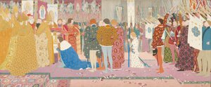 The Crowning at Rheims af Dauphin Jeanne d
