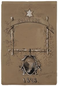 Ensomhed, 1878. af Louis Michel Eilshemius