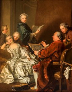 Carle Van Loo og hans familie