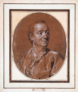Portræt af Denis Diderot 1713-1784, 1767. af Louis Michel van Loo