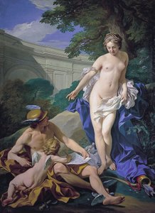 Venus, Merkur og kærlighed af Louis Michel van Loo