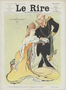 Tysk galanteri. Illustration til Le Rire