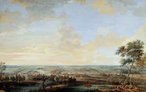 Den østrigske arvefølgekrig (1741-1748): "" Slaget ved Melle vundet af Viscount of Chayla, 9. juli