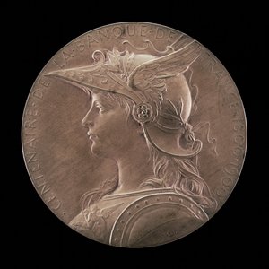 Centennial for Bank of France, 1800-1900 [forside], 1900.