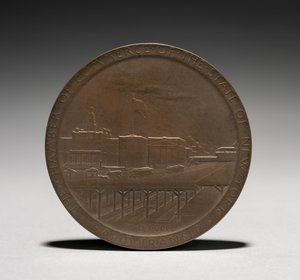 Medalje: Abram Stevens Hewitt omvendt, 1875-1925.
