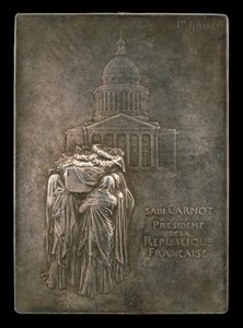 Liget af præsident Sadi Carnot Borne to the Panthéon [forside], 1894.