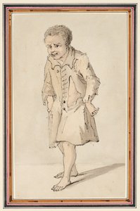 Lille Cazey, ca. 1747 (blyant, pen & blæk & akvarel på papir)