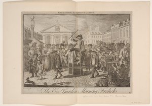 Covent Gardenin aamupala af Louis Philippe Boitard