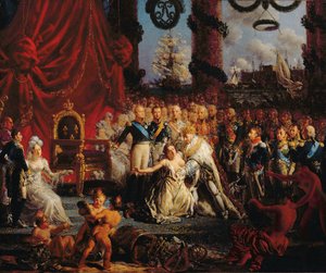 Ludvig XVIII (1755-1824) Hjælper Frankrig på fode, efter 1814