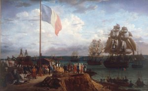 Napoleon I og kejserinde Marie-Louise være af Louis Philippe Crepin