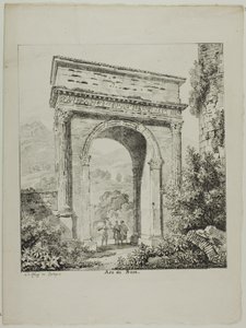 Susa Arch af Louis Pierre Baltard