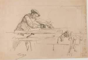 Høvlen af Louis Pierre Henriquel Dupont