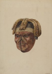 Galionsfigur "S.S. Robert Fulton" af Louis Plogsted