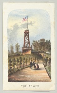 The Tower, fra serien, Views in Central Park, New York, del 2, 1864.