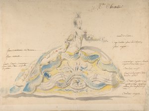 Frøken Marie-Jeanne Fesch Chevallier,. af Louis Rene Boquet