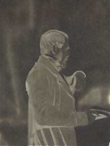 Selvportræt negativ, ca. 1853.