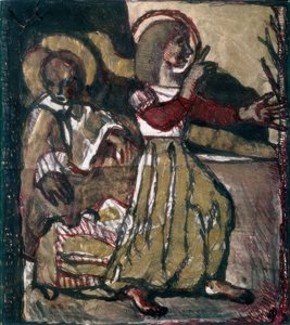 Religiøs scene (Fødselskirken)