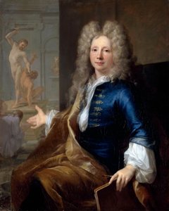Portræt af Louis Boullogne den Yngre 1654-1733 af Louis Tocqué